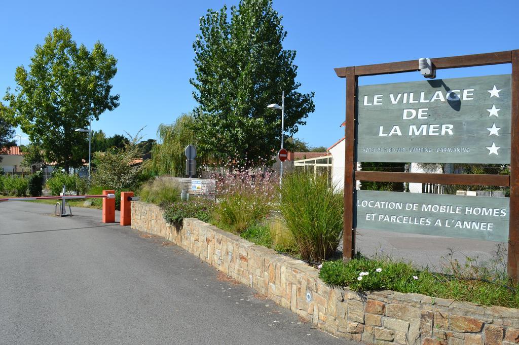 Camping Le Village de la Mer Les Moutiers Esterno foto