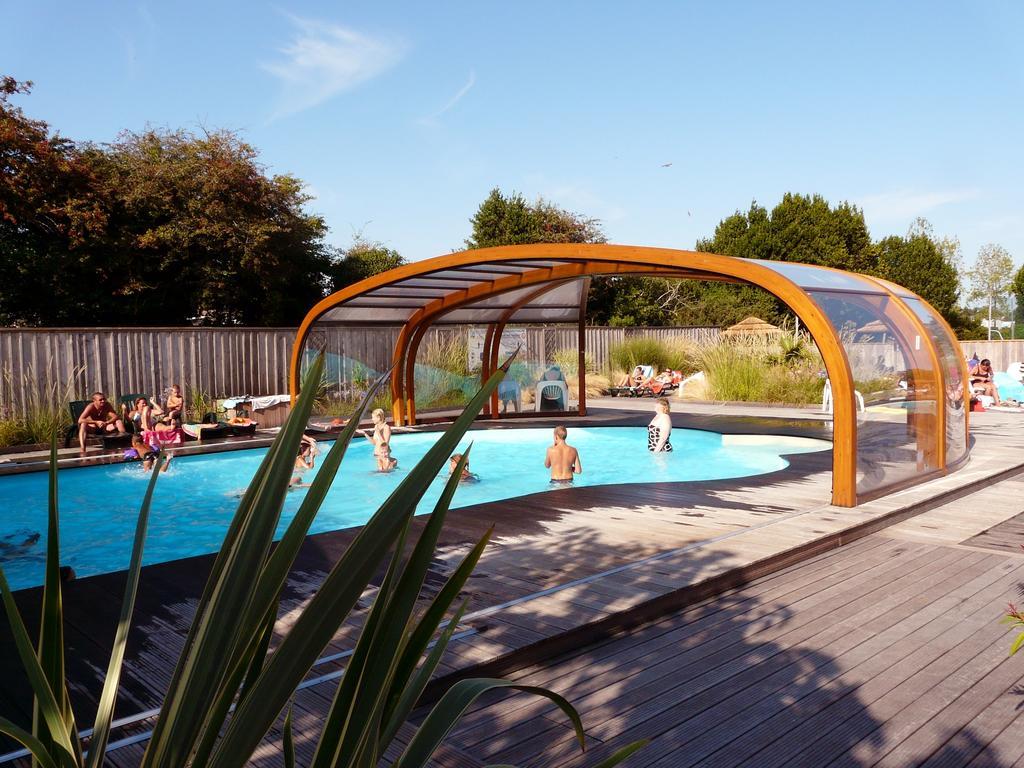 Camping Le Village de la Mer Les Moutiers Esterno foto